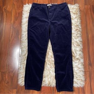 Coldwater Creek classic fit skinny cords